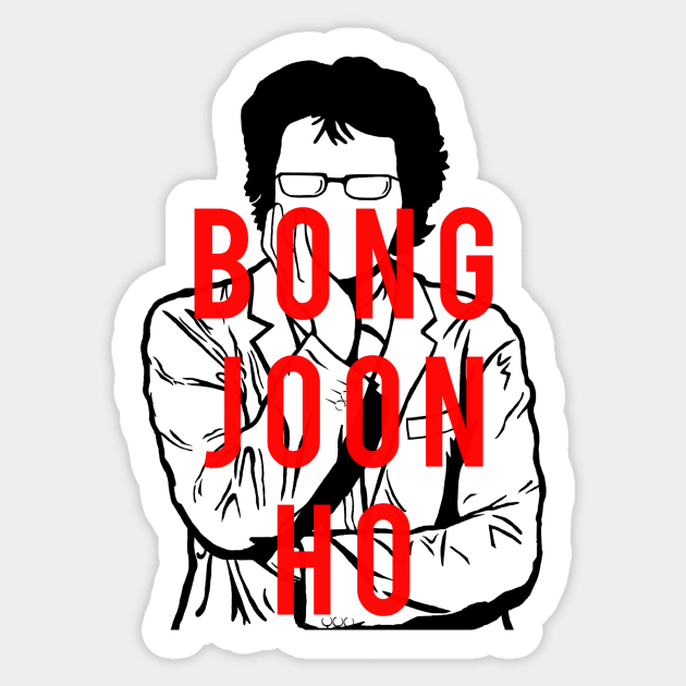 Directed by Bong Joon Ho Sticker by Youre-So-Punny